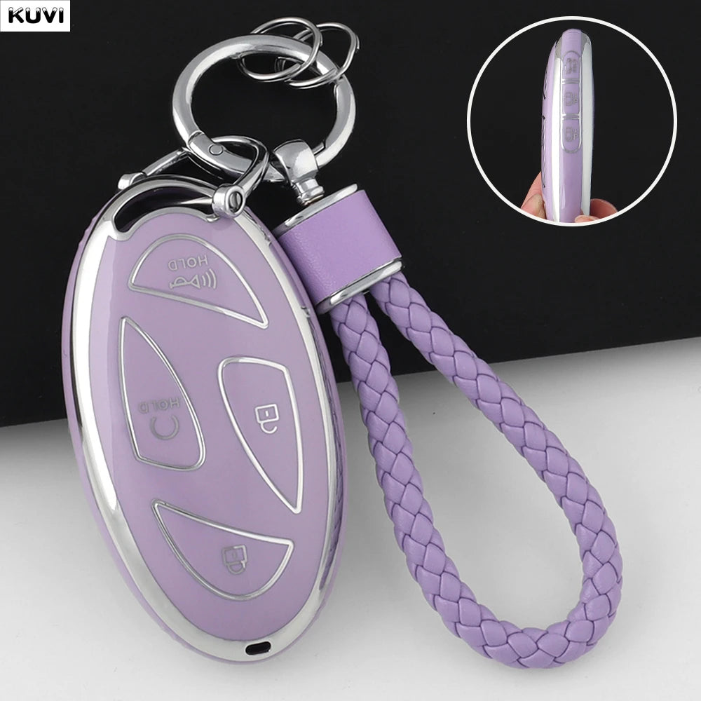 Hyundai IONIQ 6 & Kona TPU Key Case