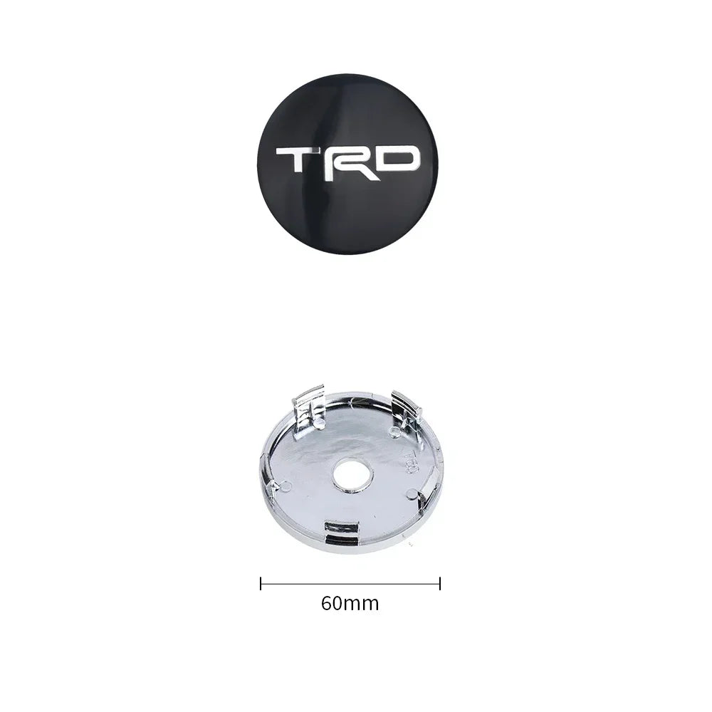 4Pcs 60MM Toyota Wheel Center Hub Caps