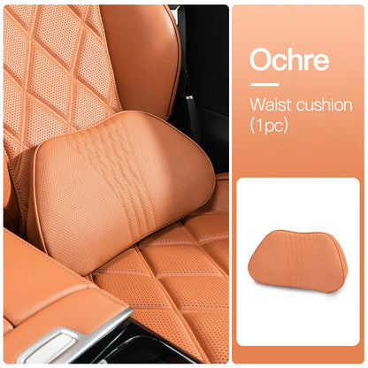 Universal Adjustable Car Headrest & Lumbar Pillow