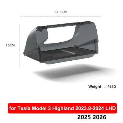 Tesla Model Y Juniper & Model 3 Highland Under-Screen Storage Box