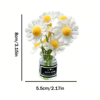 Sunflower Car Dashboard Decoration - Healing Fresh Flower Interior