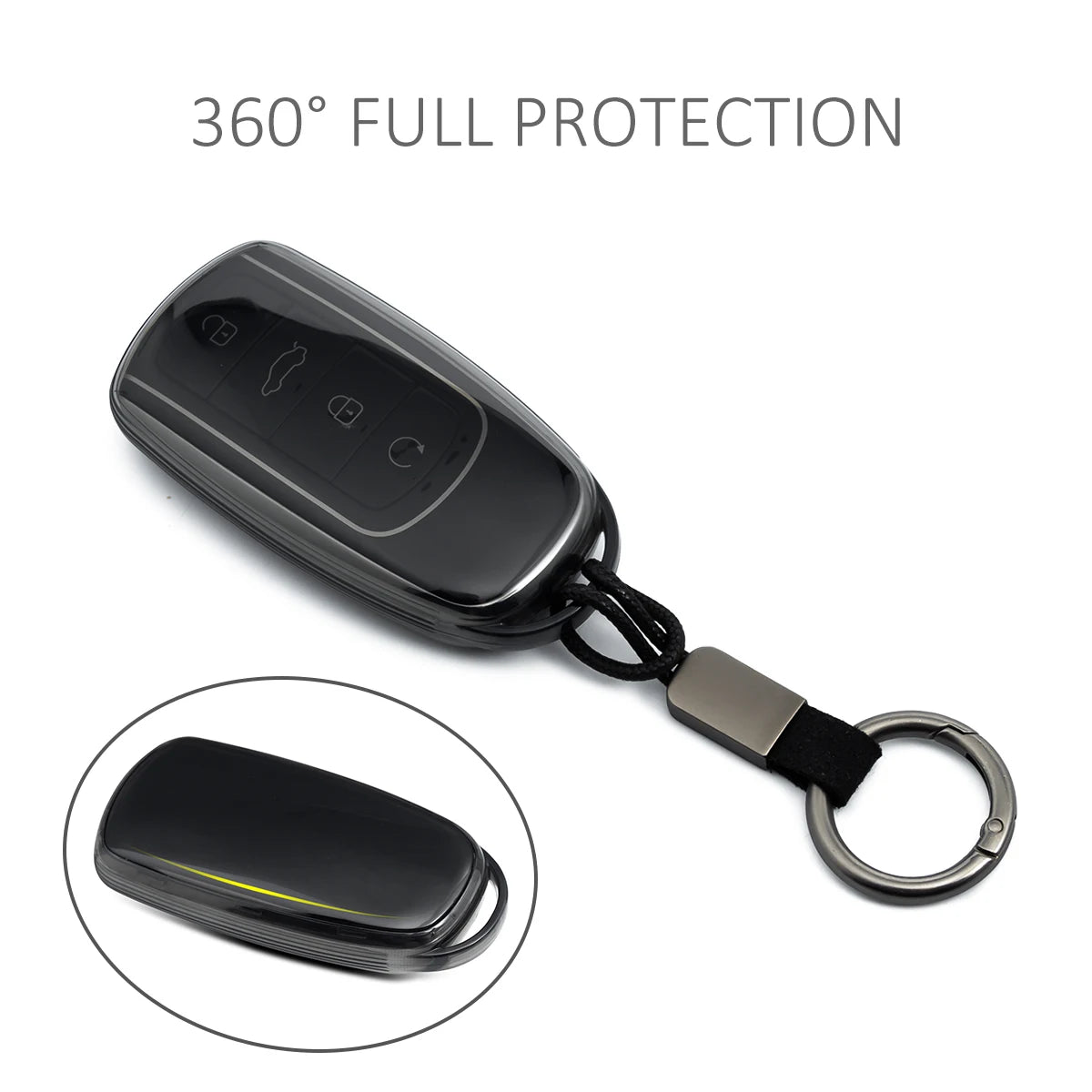 Chery Clear TPU Key Case