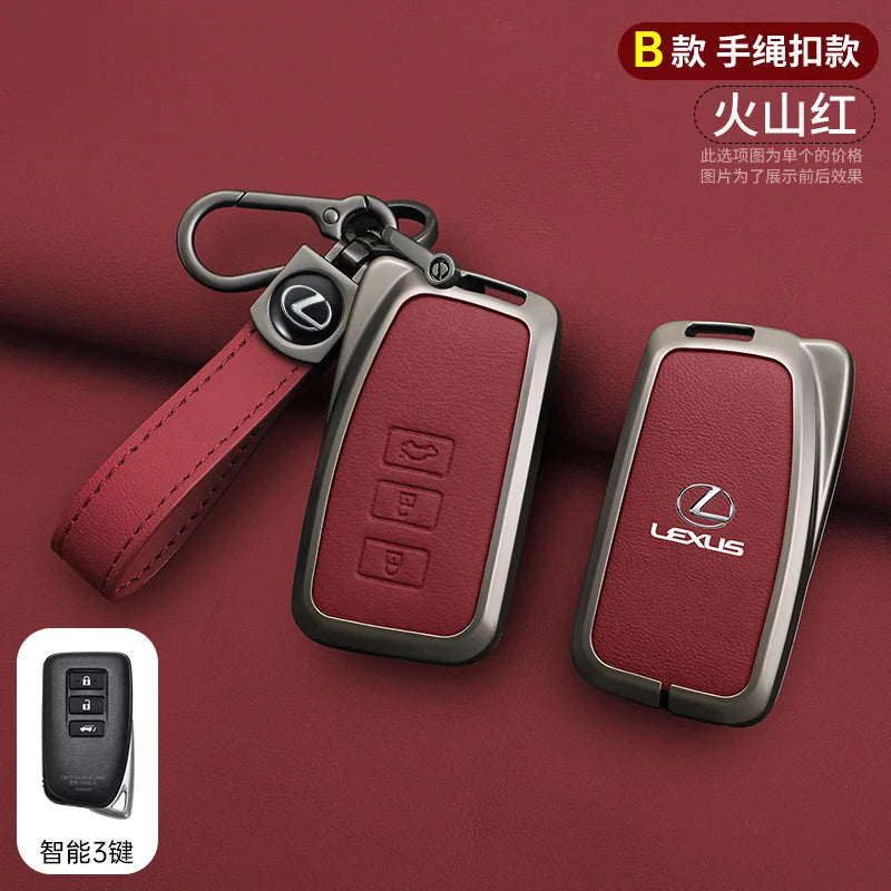 Zinc Alloy Car Key Case Cover for Lexus NX GS RX IS ES GX LX RC Models