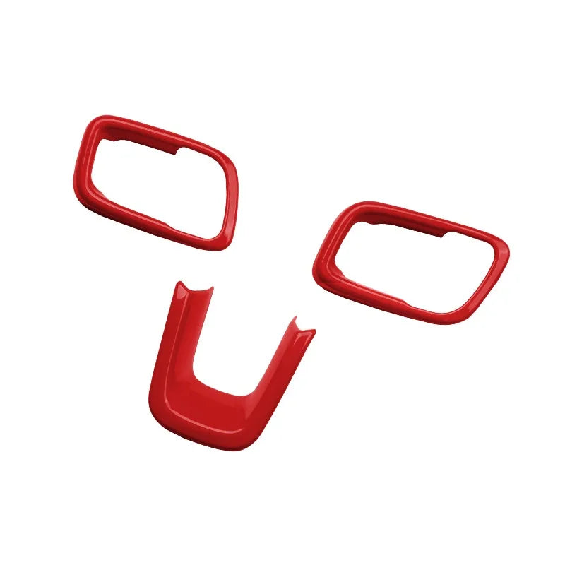 Zeekr 001 and 7X Steering Wheel Trim Cover - red