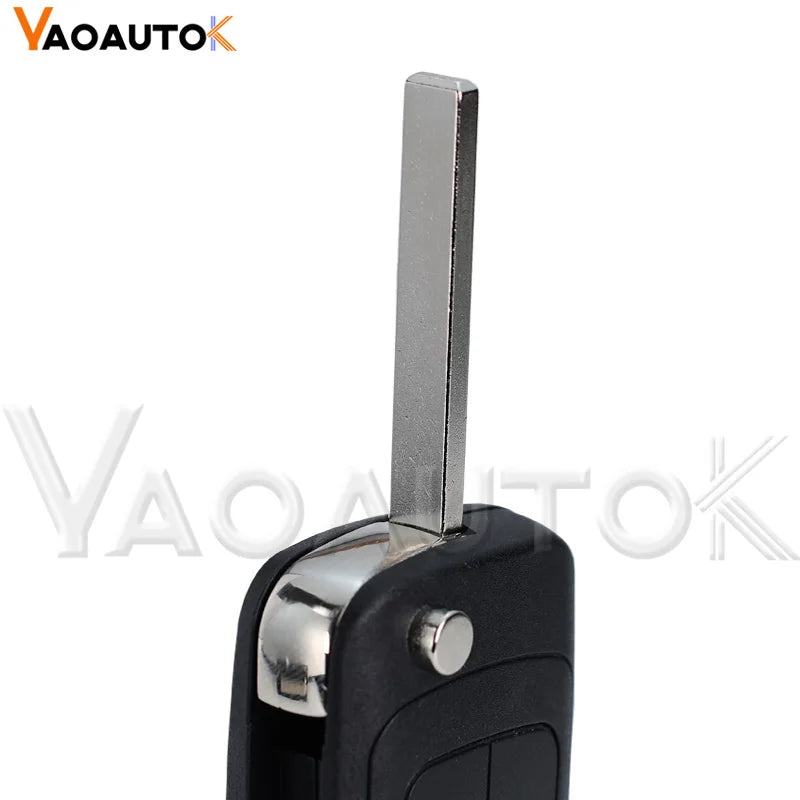 Opel & Vauxhall Remote Key Shell — Corsa, Astra, Zafira, HU100
