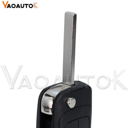 Opel & Vauxhall Remote Key Shell — Corsa, Astra, Zafira, HU100