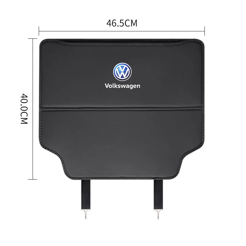 VW Car Seat Back Protector Anti-Kick Mat Storage Bag Golf Tiguan