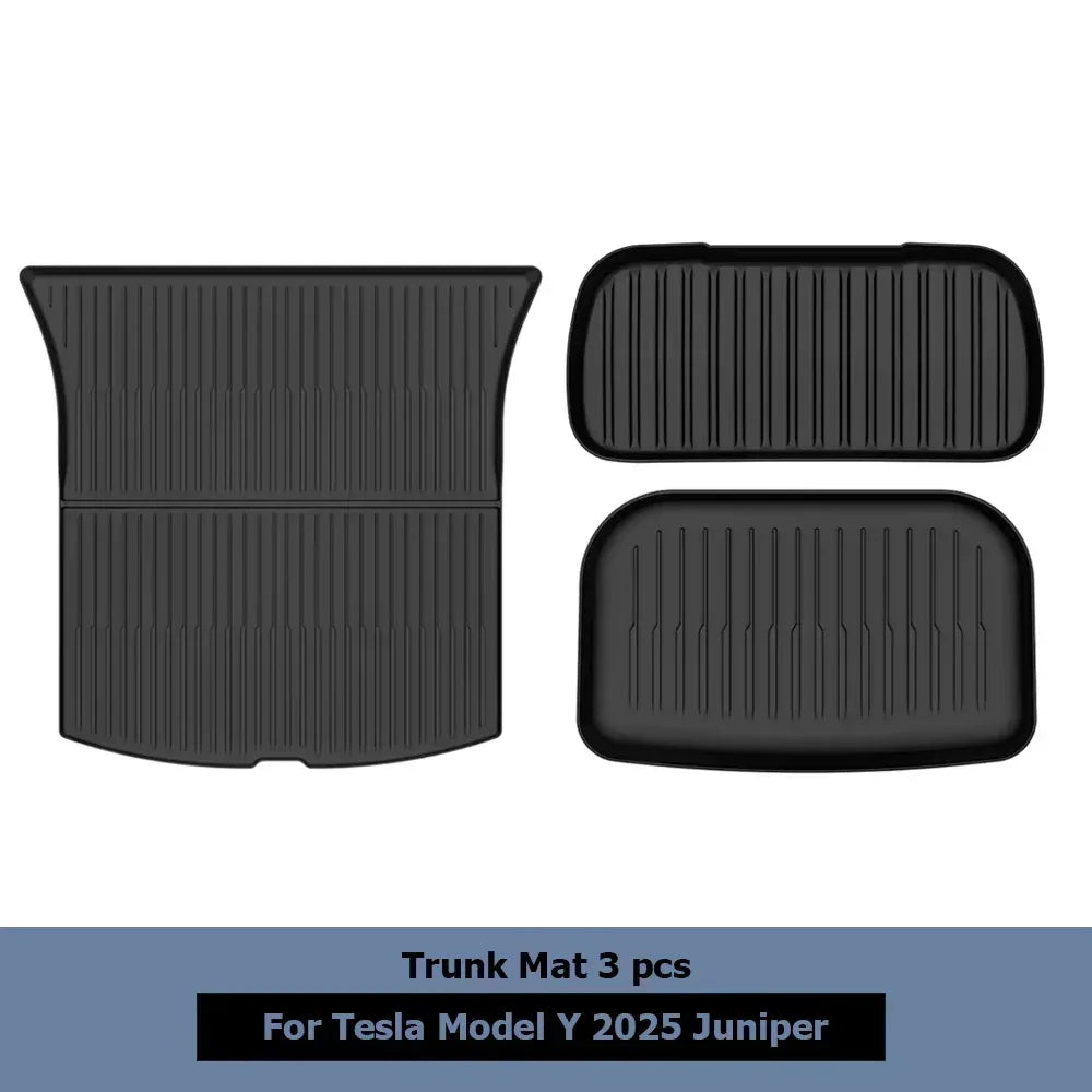 Tesla Model Y 2025 Juniper Cargo Liner TPE Mat Waterproof - Trunk Mat / Right hand drive