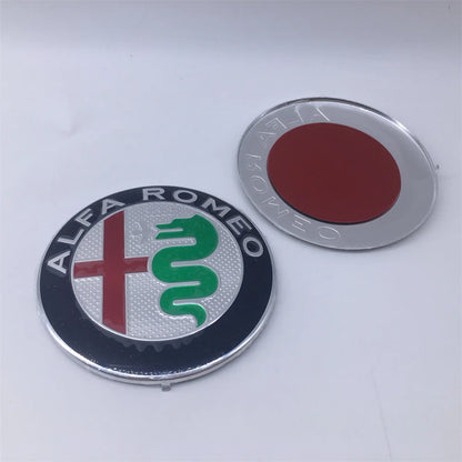 Alfa Romeo Giulietta GTAM Front Grill Emblem 74mm 2pcs