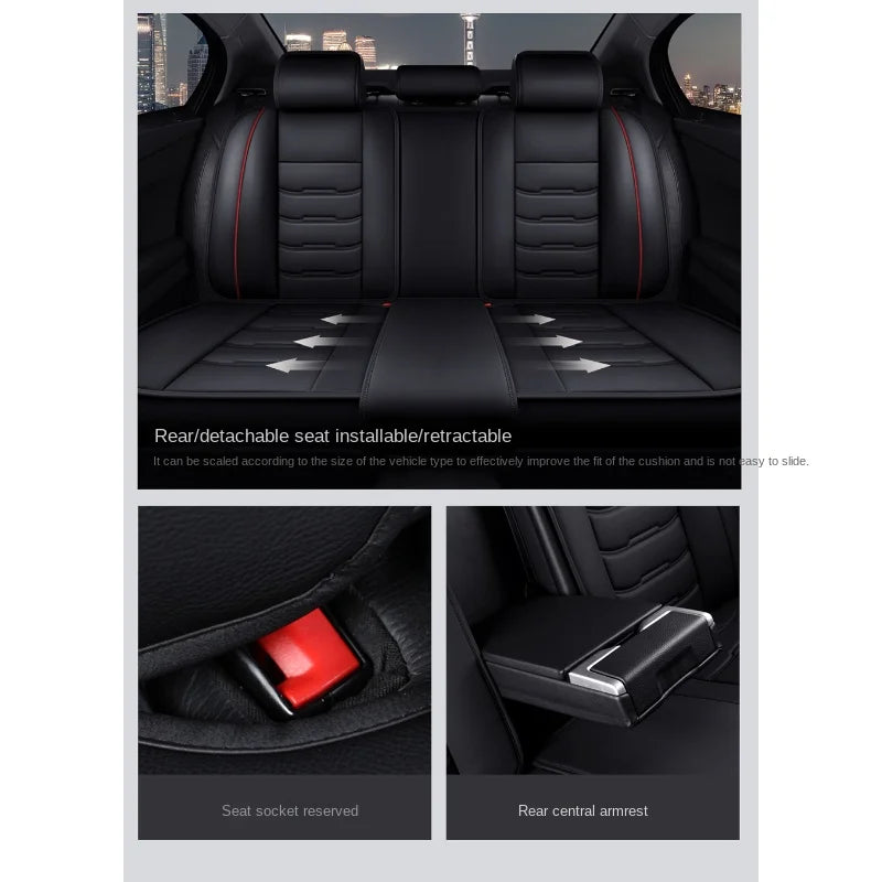 Peugeot Car Seat Covers - Black 1 Seat