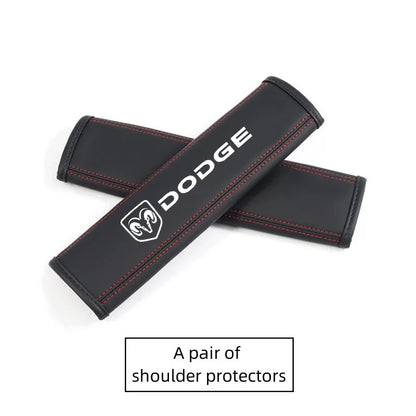Dodge Neck Pillow and Seat Belt Pad