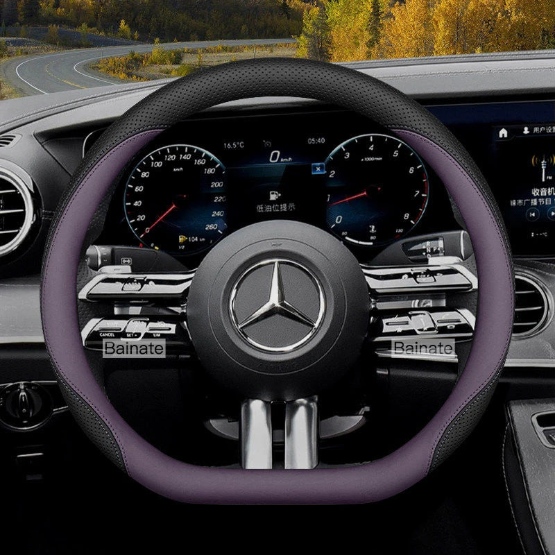 Mercedes-Benz Leather Steering Wheel Cover