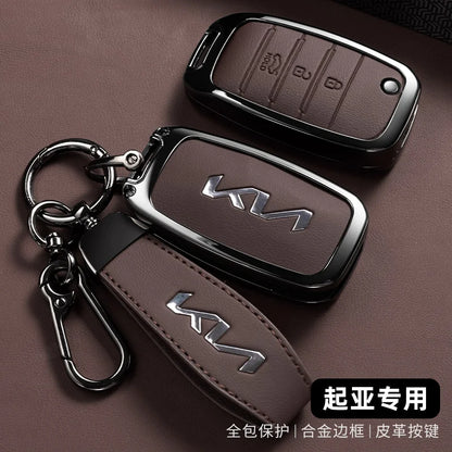 Kia Rio Optima Sportage Soul 3 Button Flip Remote Key Case Cover
