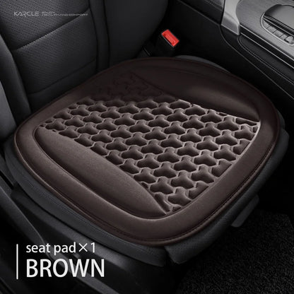 Summer Ice Silk Car Seat Cushion – 3D Breathable Universal Seat Protector Pad