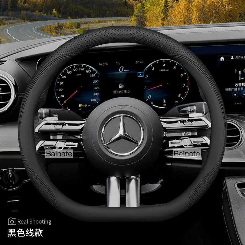 Mercedes-Benz Leather Steering Wheel Cover