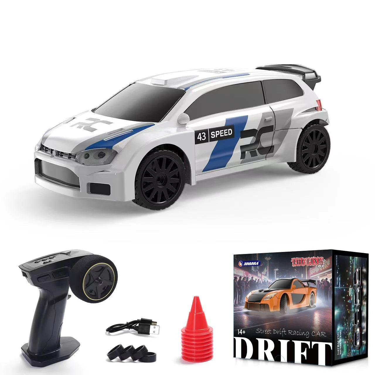 RC Drift Car – 2.4G 4WD High-Speed Remote Control - 4302