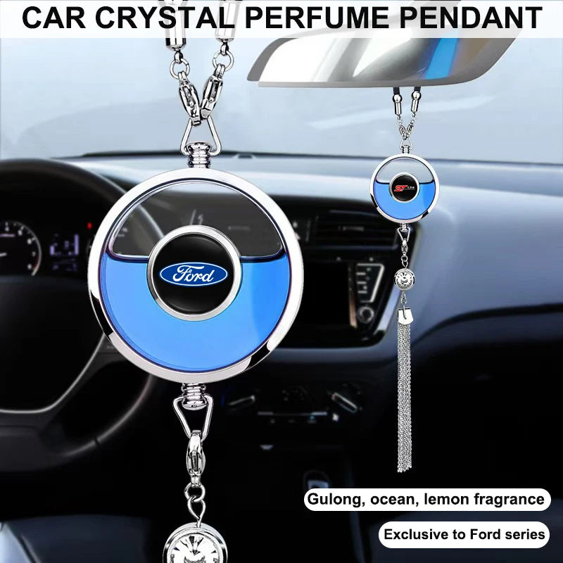 Ford Metal Lace Car Air Freshener Pendant