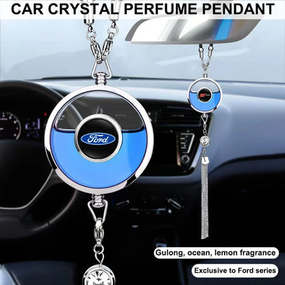 Ford Metal Lace Car Air Freshener Pendant
