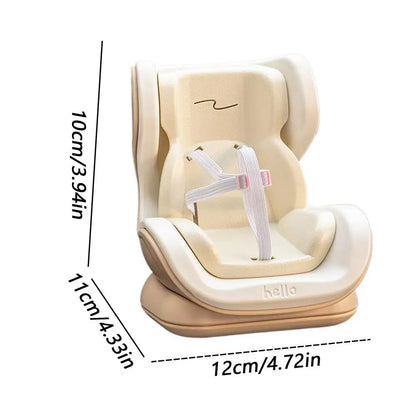 Mini Doll Car Seat Plush Toy