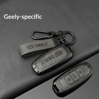 Zinc Alloy Leather Key Case for Geely Emgrand Atlas GX3 GS NL3