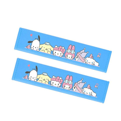Padded Seat Belt Covers Sanrio Themed Car Shoulder Protectors