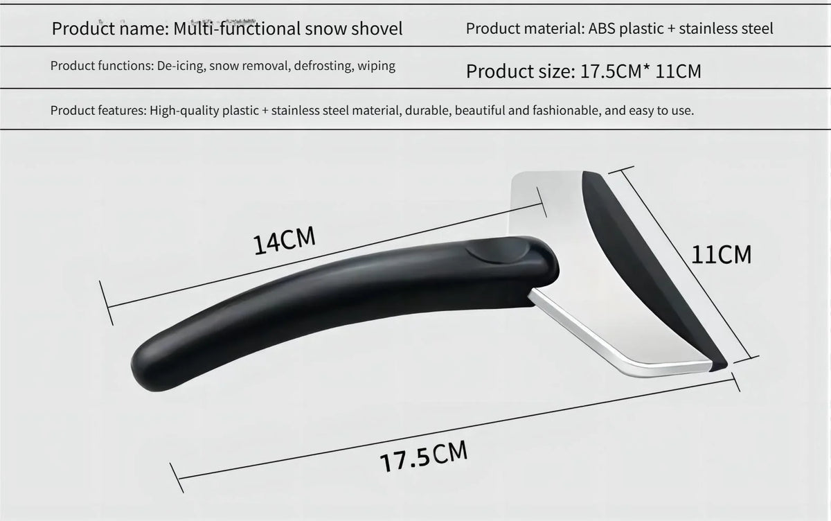 Car Ice Scraper and Snow Shovel