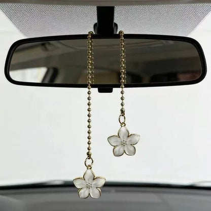 Sakura Flower Car Mirror Pendant