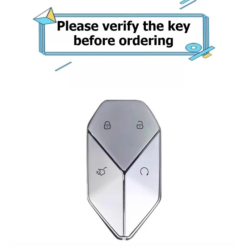 BYD Zinc Alloy Key Fob Cover – Leopard 5, Leopard 8 & Ti3/Ti7