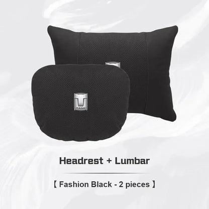 GWM Tank Neck Pillow & Lumbar Support Cushion - Black set