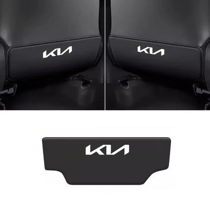 KIA Car Seat Back Protector Anti-Kick Mat - Black