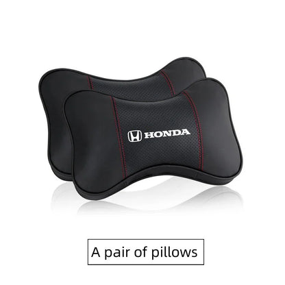 Honda Neck Pillow and Seat Belt Pad Set