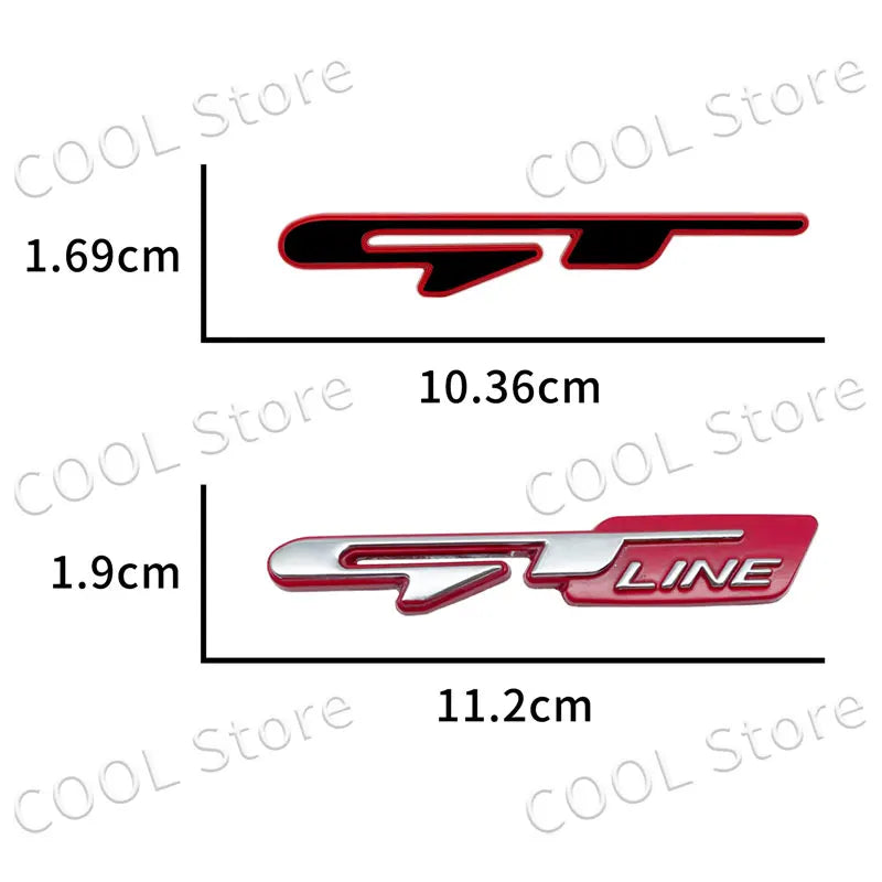 Kia GT Line Metal Badge