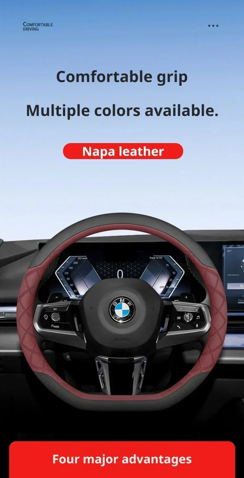 BYD Ti7 Leather Steering Wheel Cover