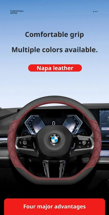 BYD Ti7 Leather Steering Wheel Cover