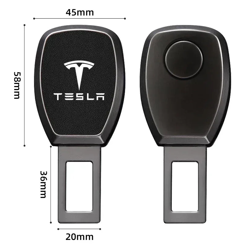Tesla Model 3/X/Y/Roadster Seat Belt Plugs Security Extender Kit - 1PCS