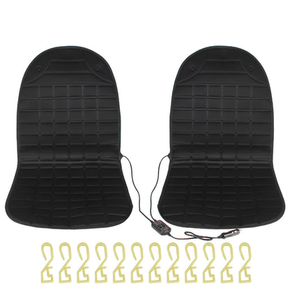 12V Electric Heated Car Seat Cushion – Winter Warm Universal Car & Home Pad - 1 pc