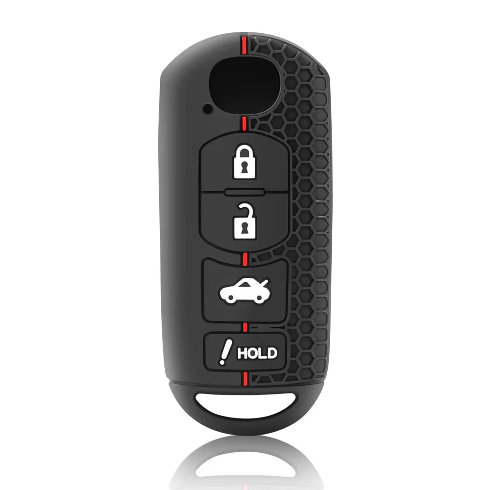 Mazda Silicone Key Cover — CX-5, CX-3, MX-5 Miata, 2 to 4 Button - 4 button A