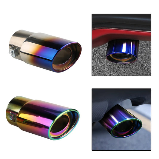 2.5" Inlet Stainless Steel Exhaust Muffler Tip