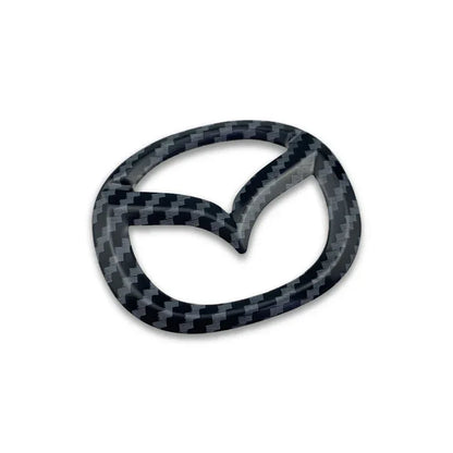 Mazda Steering Wheel Center Emblem Sticker - CX3 CX5 CX7 CX9 Interior