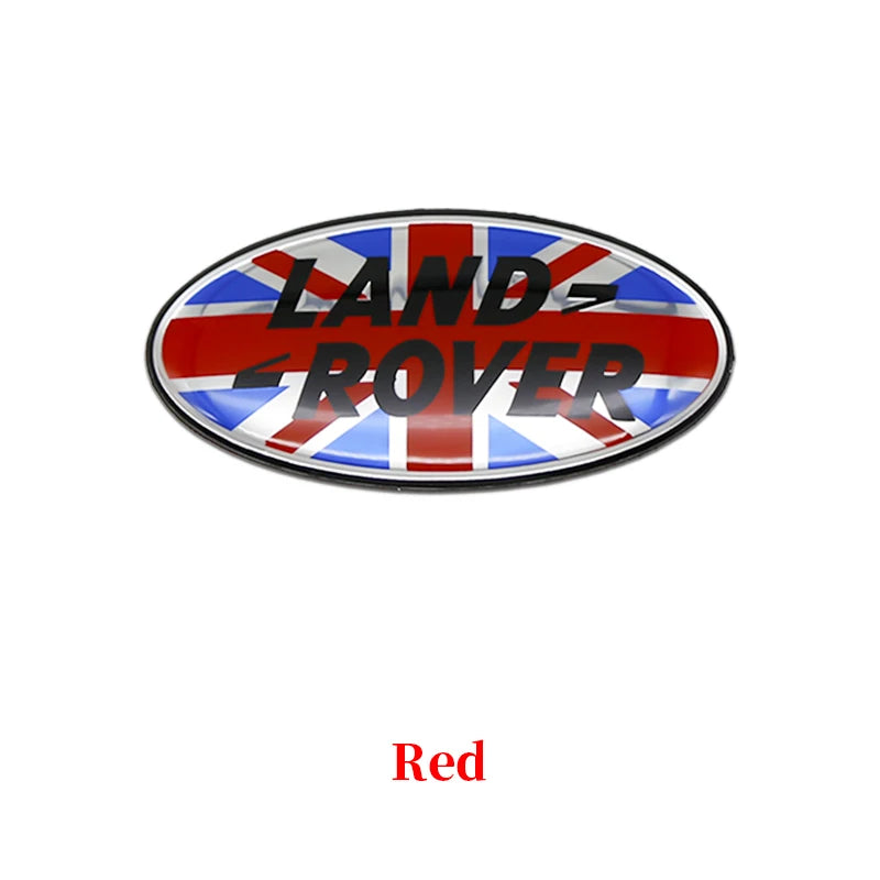 8.6cm ABS Car Front Grille Oval Badge Emblem Land Rover Range Rover