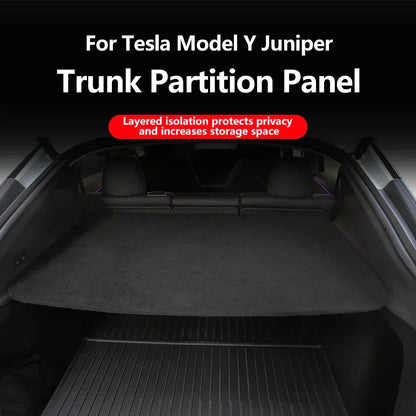 Tesla Model Y Juniper 2025 Trunk Retractable Cargo Cover - 