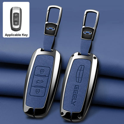 Alloy Remote Key Case for Geely Emgrand 7 EX7 GT GC9 GX3 Atlas GS