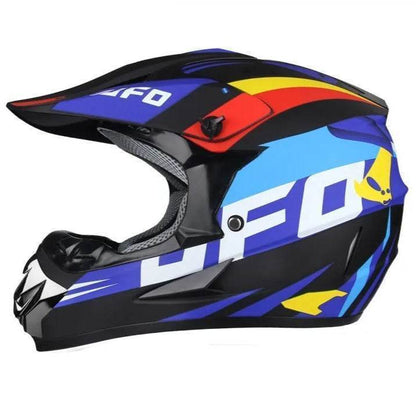 Professional Off-Road Motorcycle Helmet – DOT Certified MX/DH Racing Helmet - YH / S