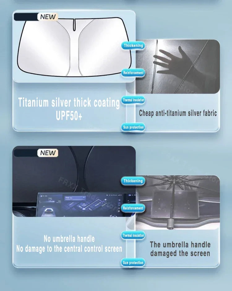 Toyota RAV4 Front Windshield Sunshade - 