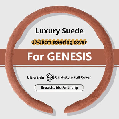 Genesis Ultrasuede Steering Wheel Cover