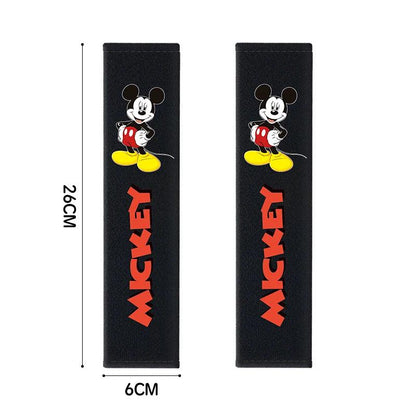 Mickey Mouse Seatbelt Cover - Disney Car Shoulder Pad Cushion