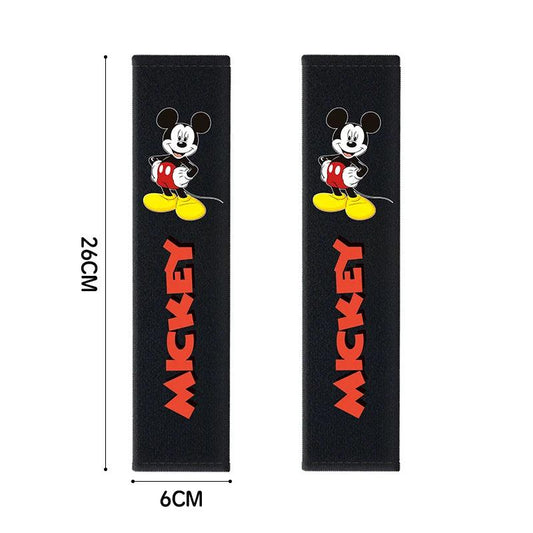 Mickey Mouse Seatbelt Cover - Disney Car Shoulder Pad Cushion