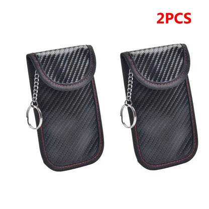 Faraday Key Fob Pouch — RFID Signal Blocking Car Key Bag
