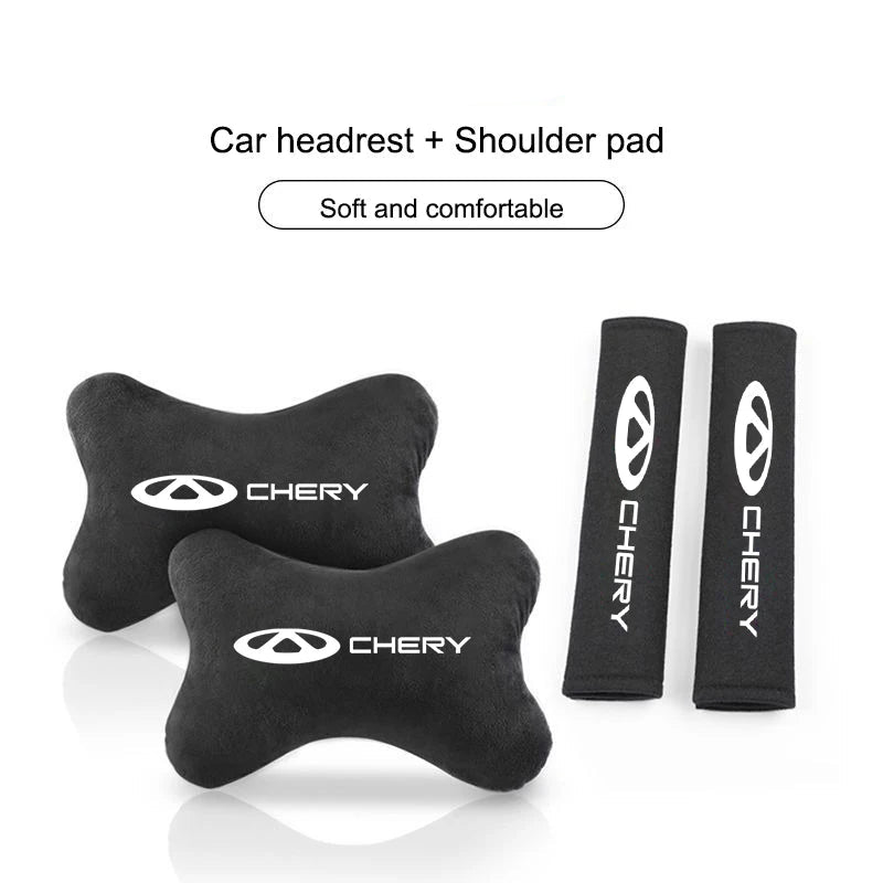 Chery Car Neck Pillow & Seat Belt Shoulder Pad