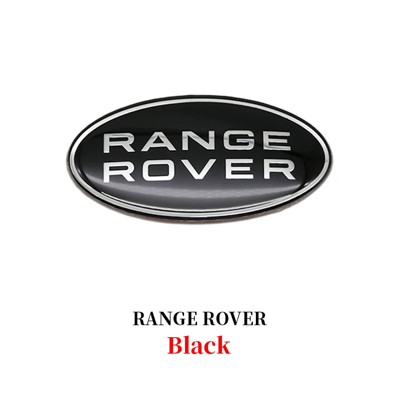 8.6cm ABS Car Front Grille Oval Badge Emblem Land Rover Range Rover